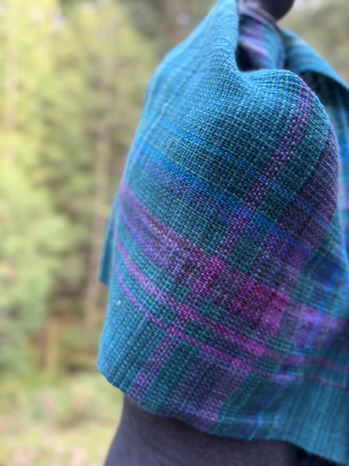 Jewel Colors Merino Cashmere Shawl