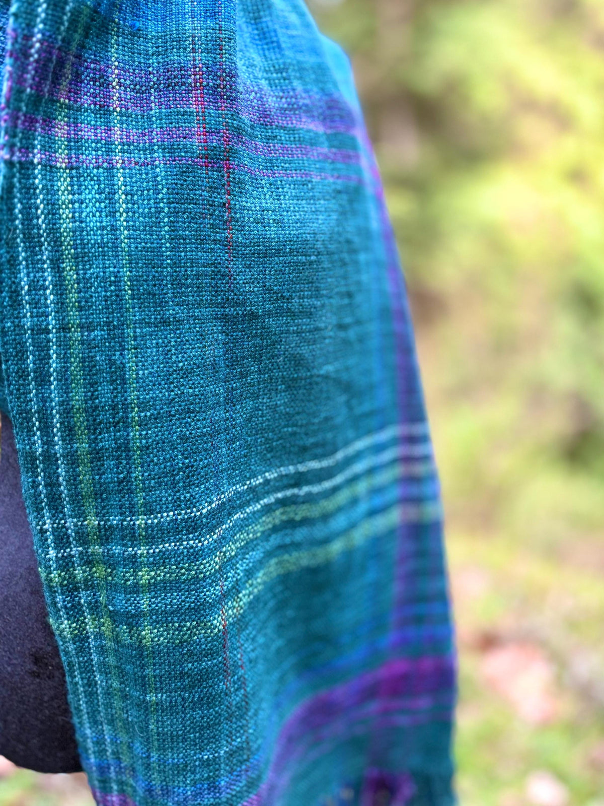 Jewel Colors Merino Cashmere Shawl