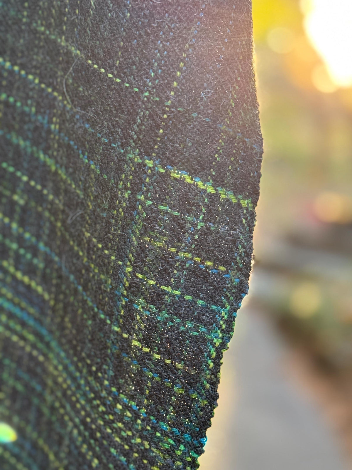 Pure Alpaca Scarf - Northern Lights
