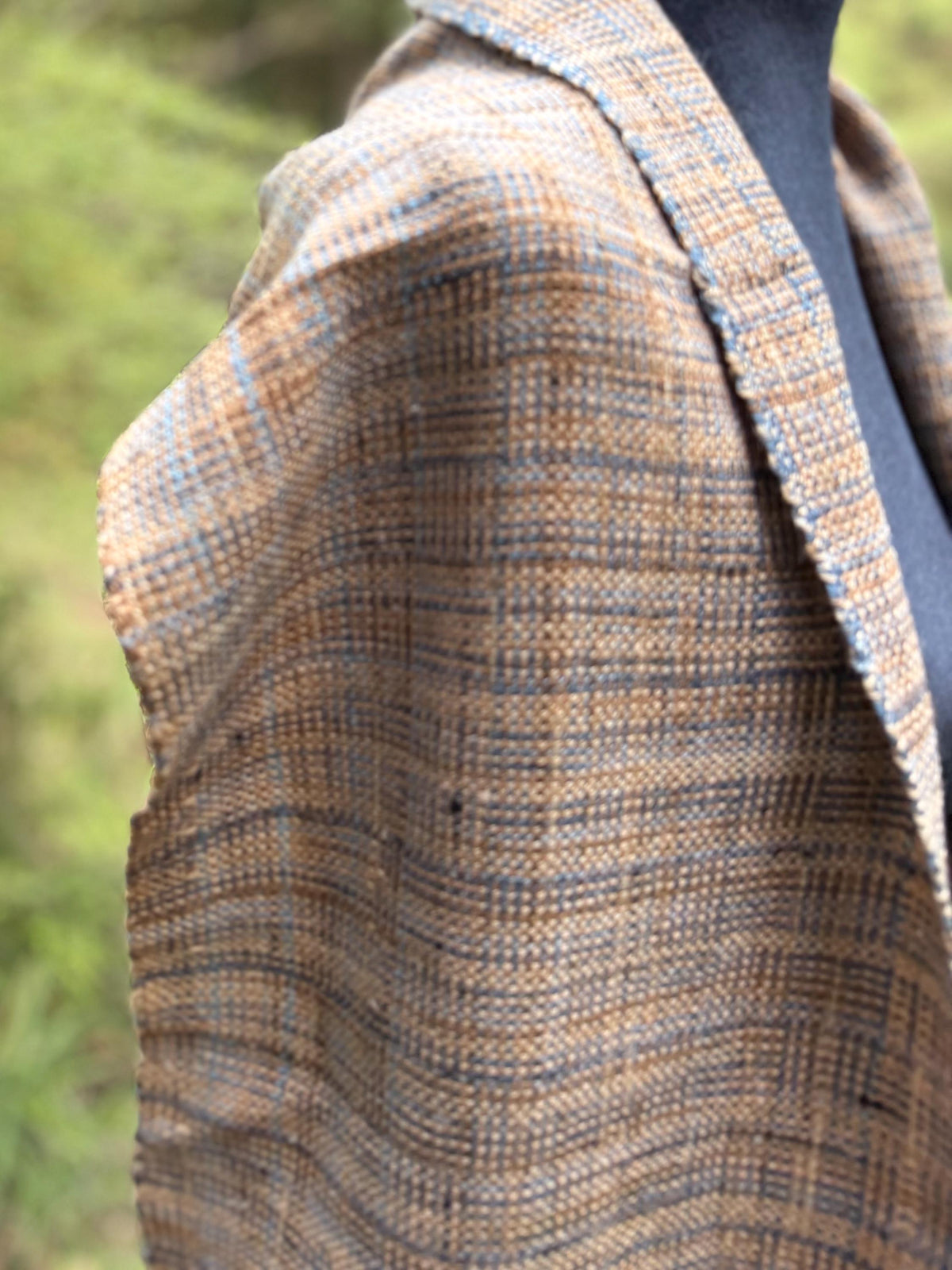Handwoven Merino-Silk-Bamboo Scarf
