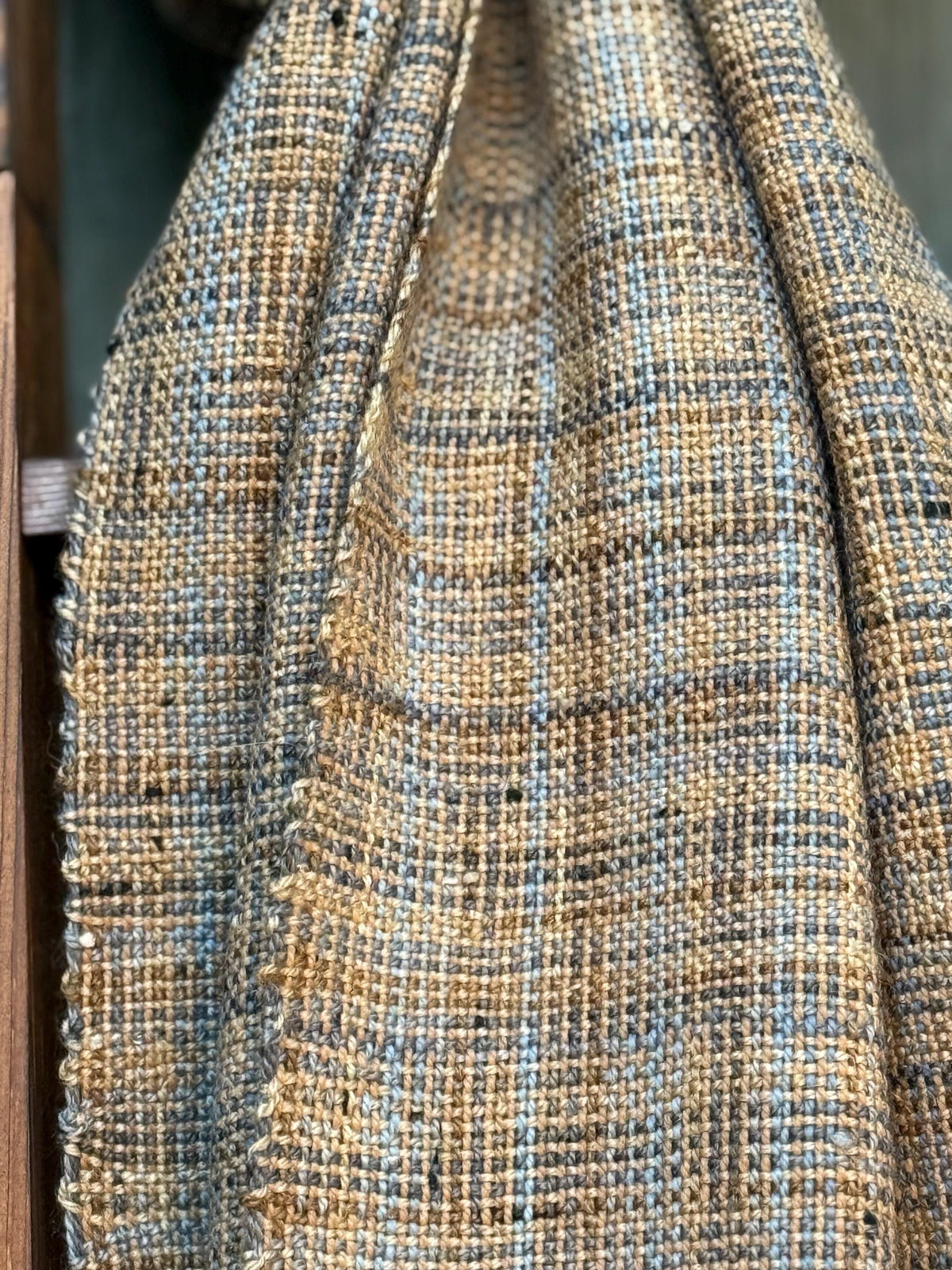 Handwoven Merino-Silk-Bamboo Scarf