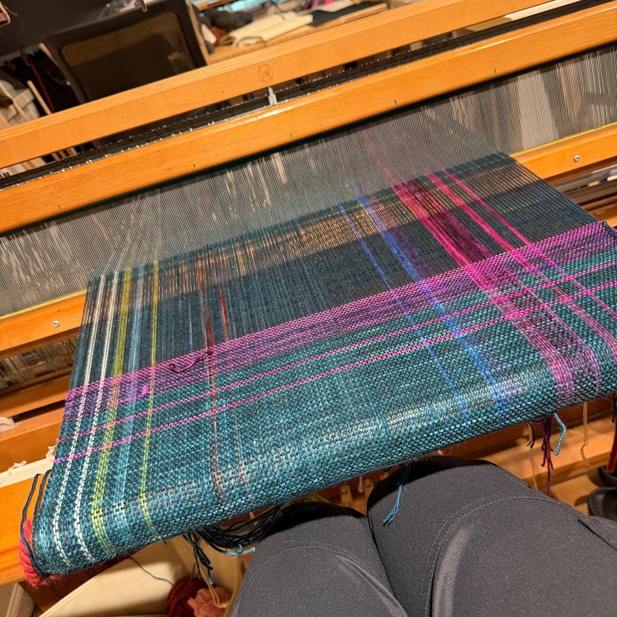 Jewel Colors Merino Cashmere Shawl