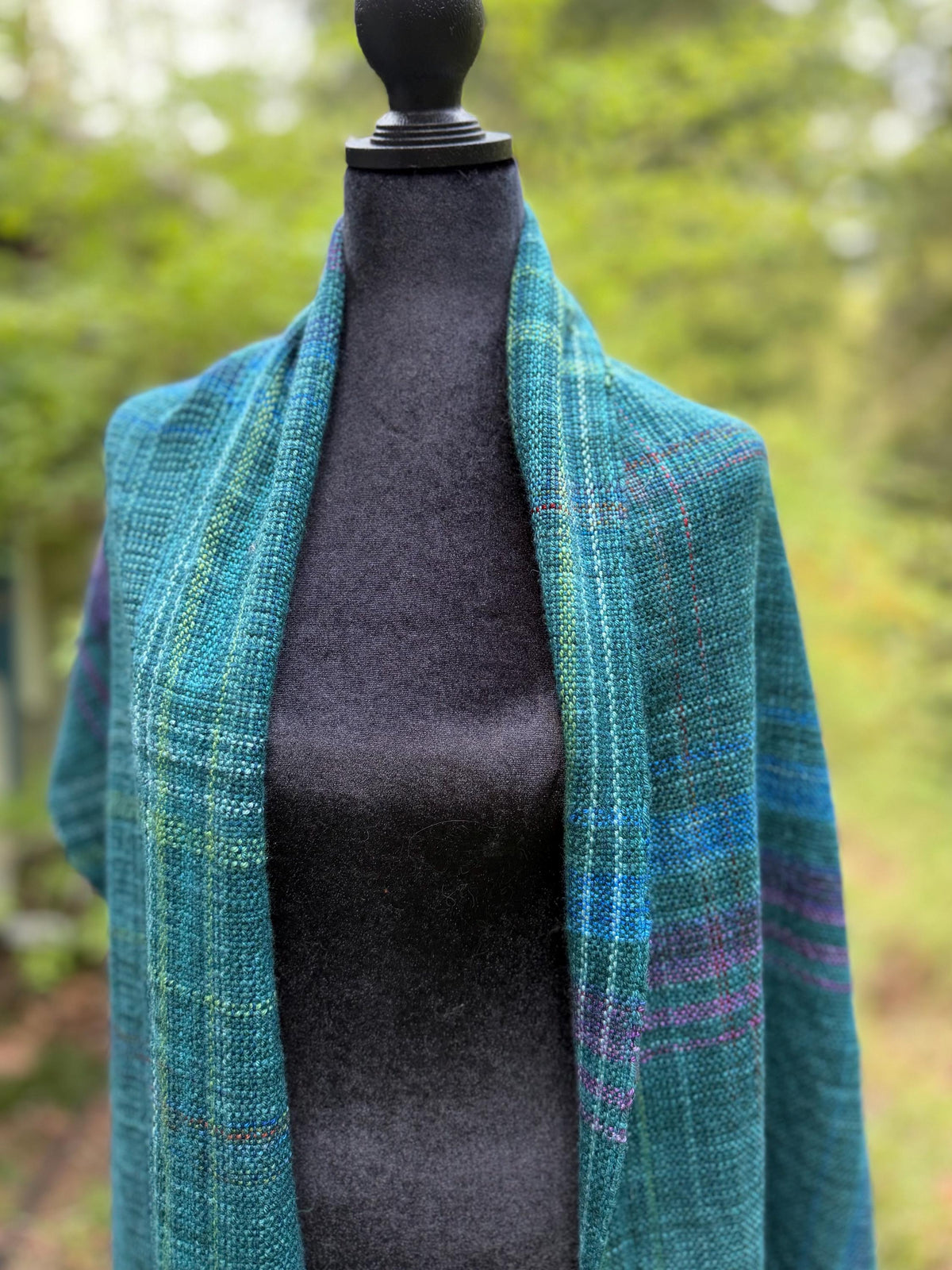 Jewel Colors Merino Cashmere Shawl