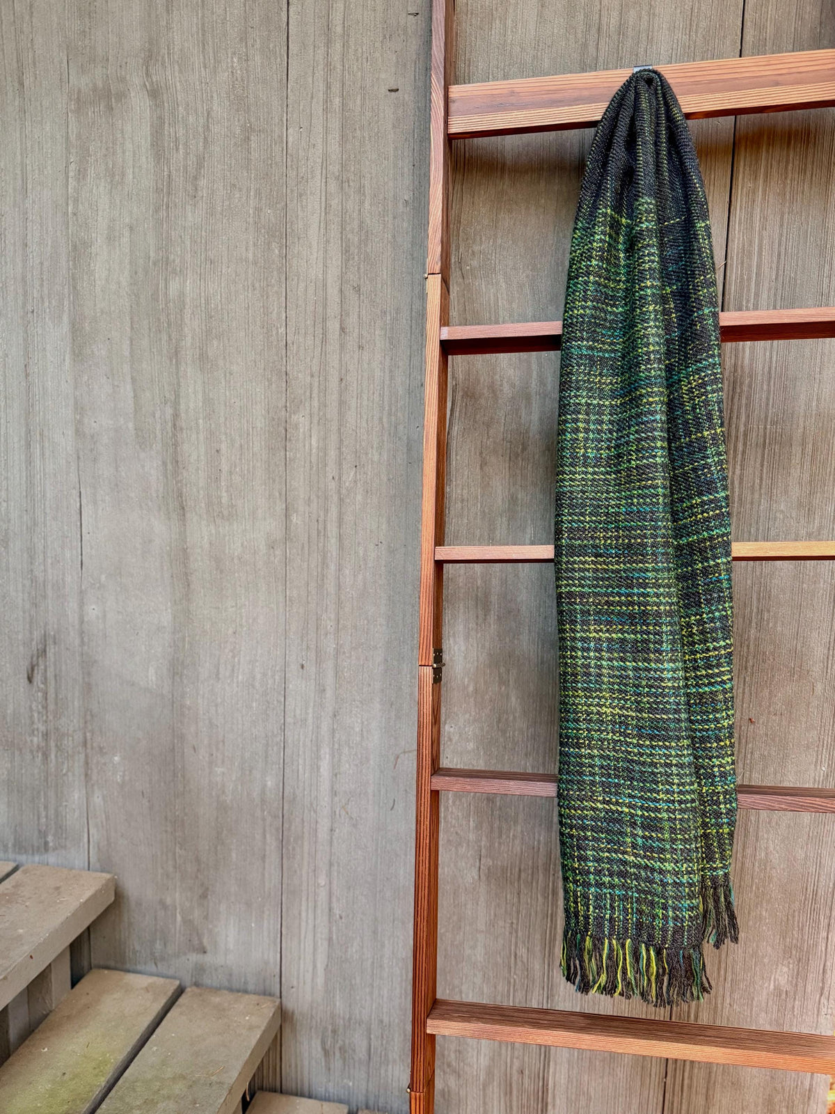 Pure Alpaca Scarf - Northern Lights
