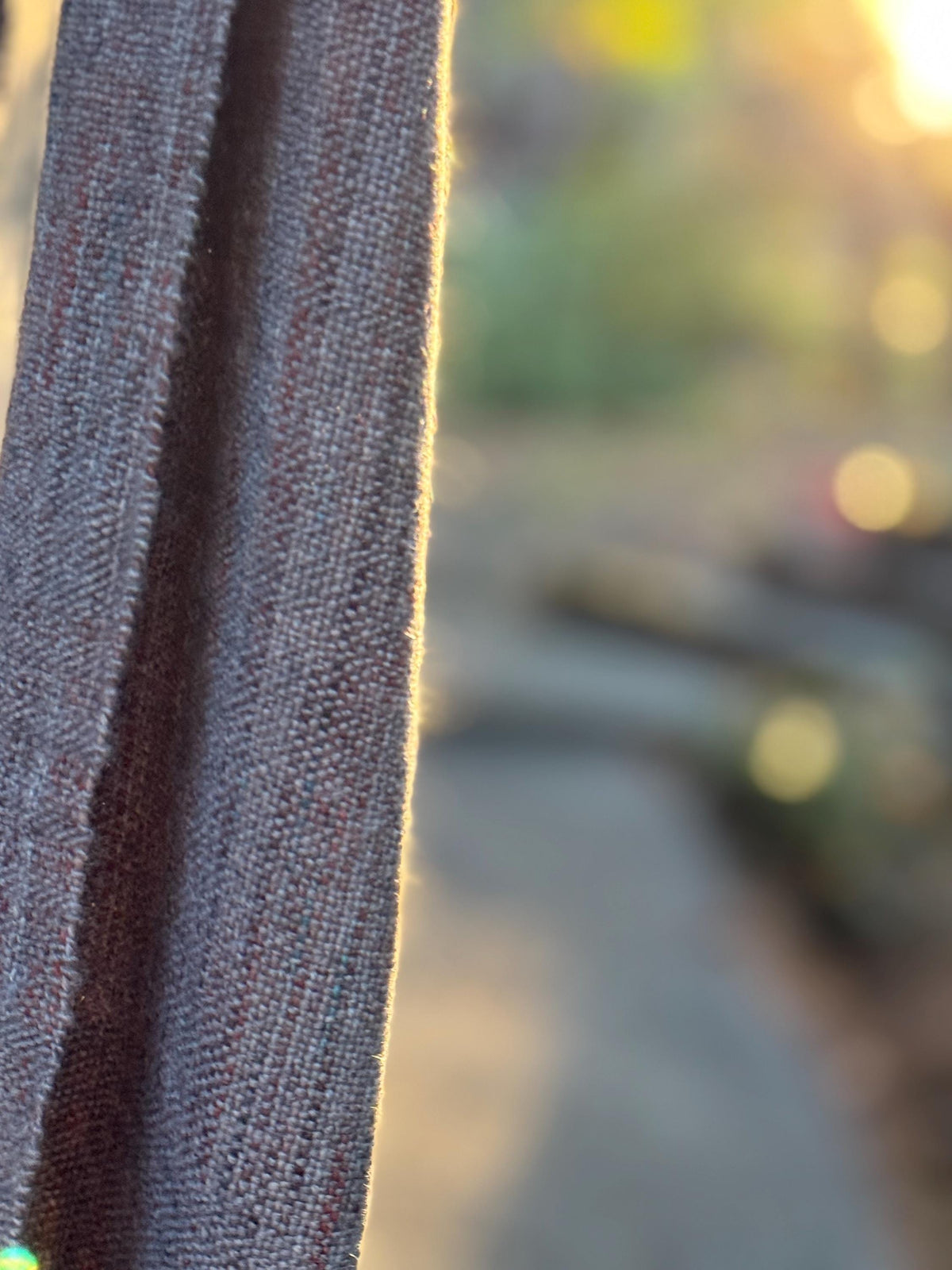 Merino Scarf: Taupe, Rust, Teal