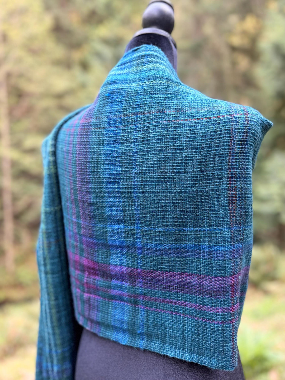Jewel Colors Merino Cashmere Shawl