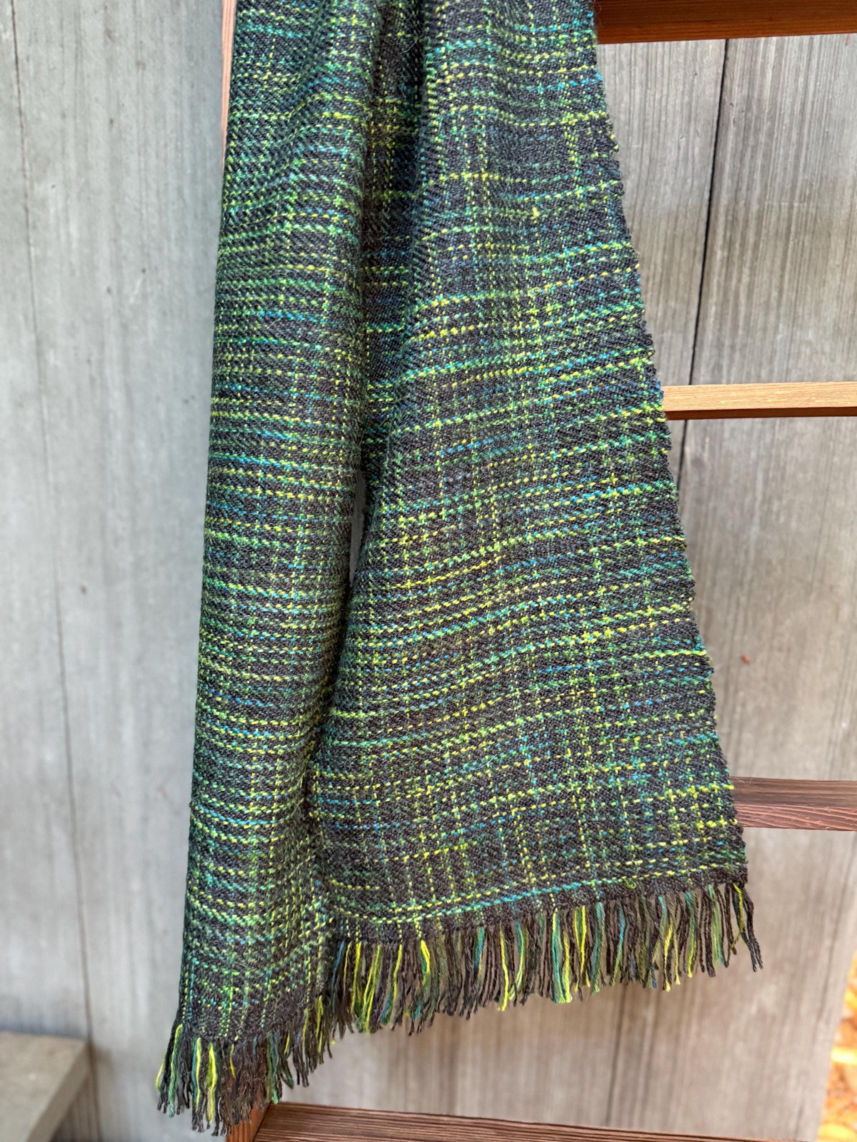 Pure Alpaca Scarf - Northern Lights